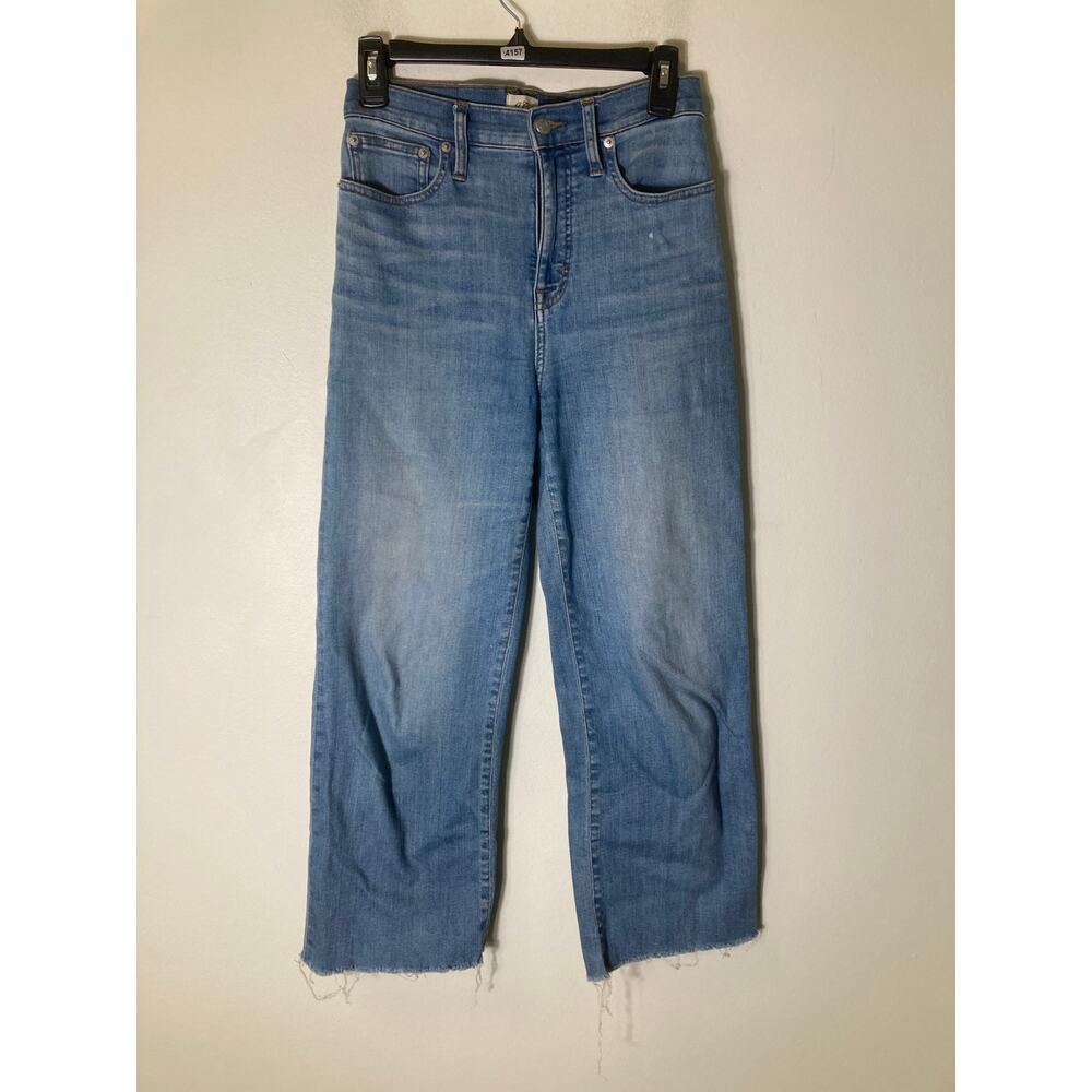 J. Crew Women's Straight Leg Jeans - Light Blue